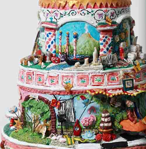 Alex's Russian Life Cake - detail